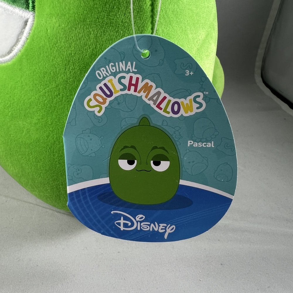 Disney Squishmallows Plush Green Pascal Tangled Ultrasoft Collectible Whimsical - Picture 3 of 5